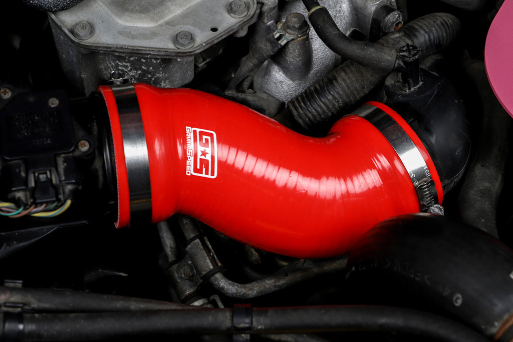 Post MAF Hose Kit Red For Subaru 02-07 WRX/STI GrimmSpeed