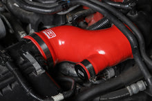 Load image into Gallery viewer, Post MAF Hose Kit Red For Subaru 15-17 STI(w/ OEM Sound Generator Tube) GrimmSpeed