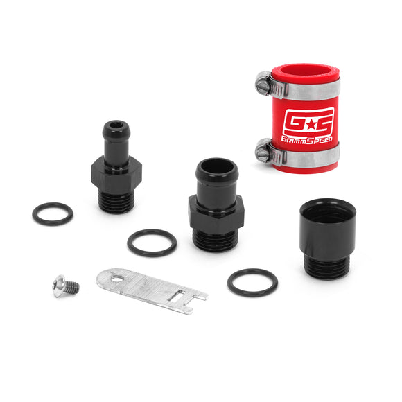 GrimmSpeed Aluminum Turbo Inlet Subaru 15-21 WRX (125034)