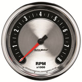 AutoMeter American Muscle 5in. 0-8K RPM In-Dash Tachometer Gauge (1299)