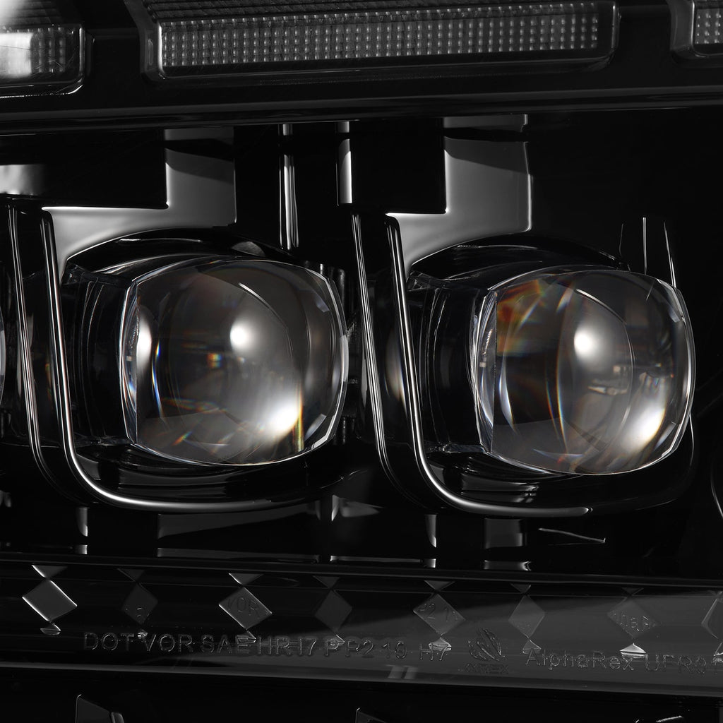 13-14 Ford Mustang MK II NOVA-Series LED Projector Headlights Black