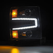 Load image into Gallery viewer, 14-15 Chevrolet Silverado LUXX-Series LED Projector Headlights Black