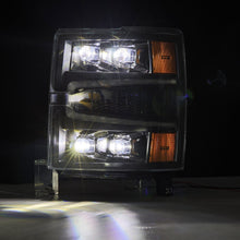 Load image into Gallery viewer, 14-15 Chevrolet Silverado NOVA-Series LED Projector Headlights Black