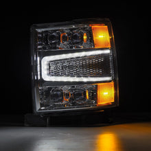 Load image into Gallery viewer, 14-15 Chevrolet Silverado NOVA-Series LED Projector Headlights Chrome