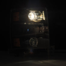 Load image into Gallery viewer, 14-15 Chevrolet Silverado PRO-Series Halogen Projector Headlights Black