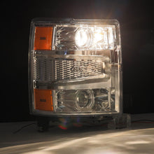 Load image into Gallery viewer, 14-15 Chevrolet Silverado PRO-Series Halogen Projector Headlights Chrome