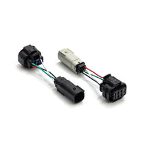 Load image into Gallery viewer, 14-15 Chevy Silverado Stock/15-16 Chevrolet Silverado 2500HD/3500HD Stock Halogen Tail Lights to AlphaRex LUXX-Series Tail Lights Converters