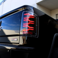 Load image into Gallery viewer, 14-18 GMC Sierra 1500/2500HD/3500HD LUXX-Series LED Tail Lights Alpha-Black