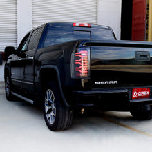 Load image into Gallery viewer, 14-18 GMC Sierra 1500/2500HD/3500HD LUXX-Series LED Tail Lights Black-Red