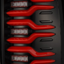 Load image into Gallery viewer, 14-18 GMC Sierra 1500/2500HD/3500HD LUXX-Series LED Tail Lights Black-Red