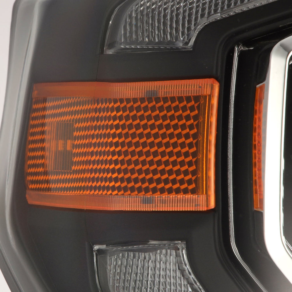14-21 Toyota Tundra MK II PRO-Series Halogen Projector Headlights Black