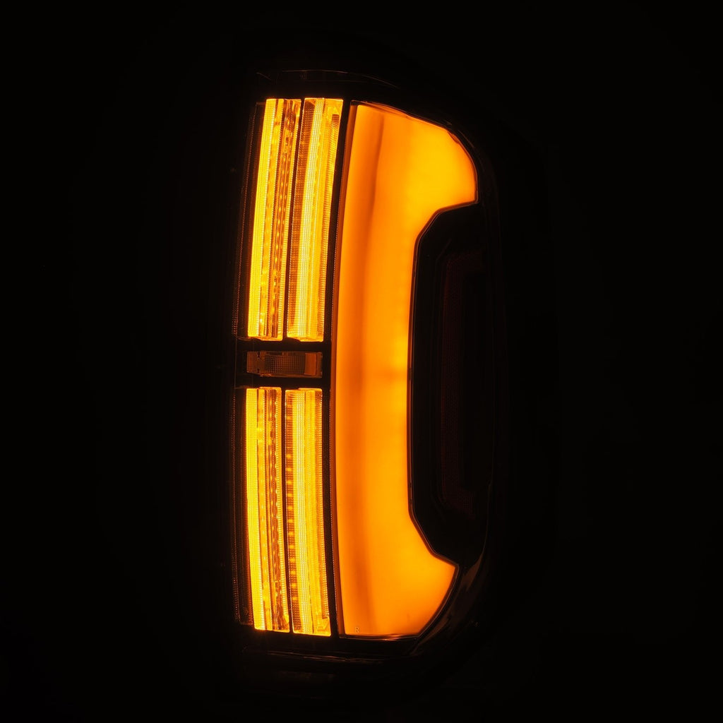 14-21 Toyota Tundra NOVA-Series Prismatic LED Tail Lights Alpha-Black