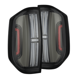 14-21 Toyota Tundra NOVA-Series Prismatic LED Tail Lights Black