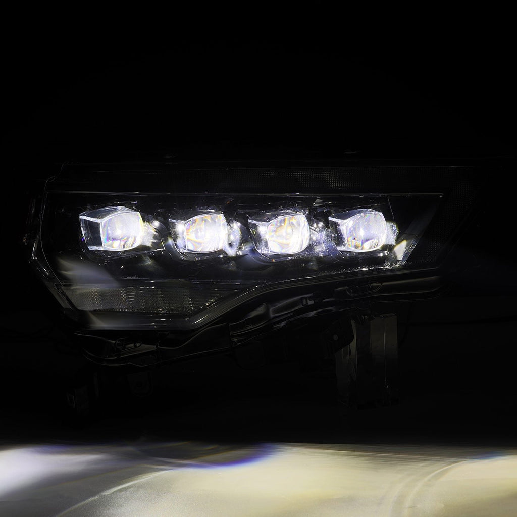 14-24 Toyota 4Runner MK II NOVA-Series LED Projector Headlights Alpha-Black