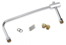 Load image into Gallery viewer, Demon Chrome Steel Hard Line Comes With Stainless Steel Fuel Filters, Inlet Adapters, Inlet Gaskets, And Fuel-Pressure Gauge Port (140057)