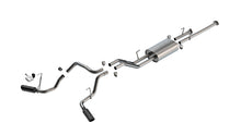 Load image into Gallery viewer, Borla 07-21 Toyota Tundra 4.6L/5.7L Cat-Back Touring SS Catback Exhaust w/ Black Chrome Tips (140332BC)