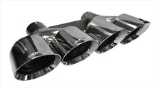 Load image into Gallery viewer, Corsa Performance Quad 4.5 Inch Polished Pro-Series Tip Kit Clamps Included Dual Rear Exit For C7 Exhaust Only Stainless Steel (14062)