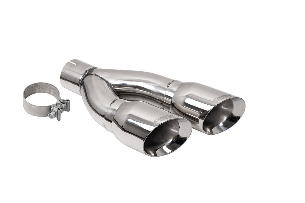 Corsa Performance Twin 4 Inch Tip Kit Pro-Series Slash Cut Polished 22-25 Toyota Tundra (14078)