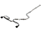 Borla ATAK Cat-Back Exhaust with Black Chrome Tips for 2019+ Hyundai Veloster N (140832BC)