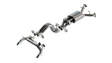 Borla ATAK Catback Exhaust w/ 4in Chrome Tips for 22-24 Ford Bronco Raptor V6 Turbo AT 2WD / 4WD (140934)