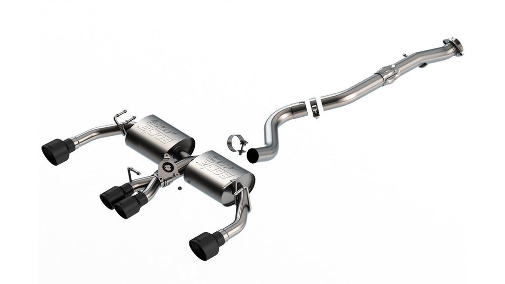 Borla 23-24 Toyota GR Corolla ATAK Cat Back System w/ Black Tips (140942CB)
