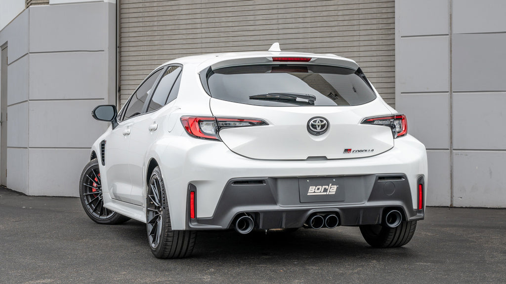 Borla 23-24 Toyota GR Corolla ATAK Cat Back System w/ Black Tips (140942CB)