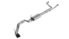 Borla 16-24 Nissan Titan XD S-Type Cat Back Exhaust - Black Chrome (140946BC)