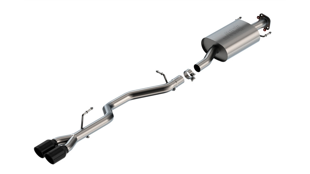 Borla 21-22 Toyota Highlander XSE V6 S-Type Axle-Back - Black Chrome (140947BC)