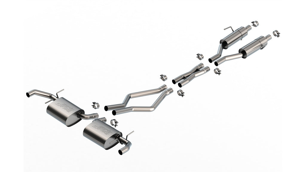 Borla 22-24 Jeep Grand Cherokee Overland Summit V6 2WD & 4WD S-TYPE Cat-Back Exhaust (140955)