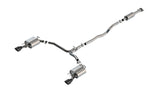 Borla 20-24 Toyota Camry TRD 3.5L V6 FWD S-Type Cat-back - Black Chrome (140967BC)