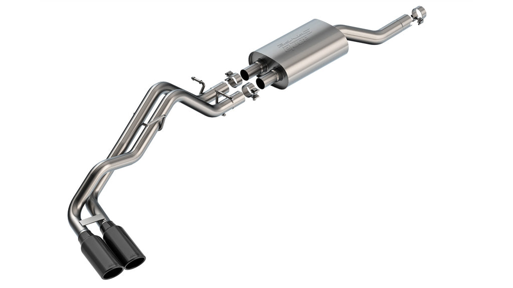 Borla 2024+ Ford Ranger XLT S Type Catback System - Black Chrome (140975BC)