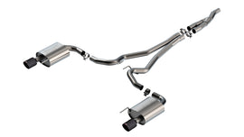 Borla 2024 Ford Mustang 2.3L Ecoboost 2.50 S-TYPE CFBA Catback Exhaust - Non-Active (140979CFBA)