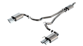 Borla 2024 Ford Mustang Ecoboost 2.3L Cat-Back Exhaust System S-Type w/ Quad Tip - Non-Active (140981)