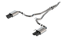 Load image into Gallery viewer, Borla 2024 Ford Mustang Ecoboost 2.3L ATAK Catback Exhaust Black Chrome w/ Quad Tip - Non-Active (140982BC)