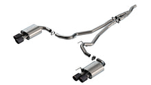 Load image into Gallery viewer, Borla 2024 Ford Mustang 2.3L Ecoboost ATAK Catback Exhaust CF BA w/ Quad Tips - Non-Active (140982CFBA)