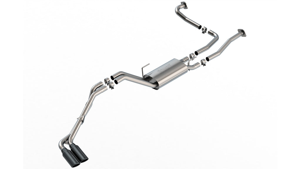 Borla 22-24 Nissan Frontier S-Type Cat Back System - Black Chrome (140984BC)