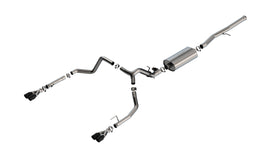 Borla 2024 Chevy Silverado 1500 6.2L V8 Touring Catback Exhaust w/ Simulator - Black Chrome (140991BC)