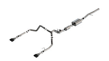 Load image into Gallery viewer, Borla 2024 Chevy Silverado 1500 6.2L V8 S-Type Catback Exhaust w/ Simulator - Black Chrome (140994BC)