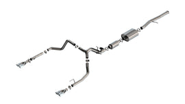 Borla 2024 Chevy Silverado 1500 6.2L V8 S-Type Catback Exhaust w/ Simulator - Chrome (140995)