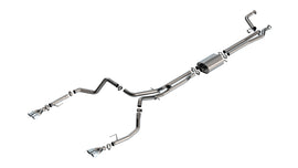 Borla 24-25 Chevy Silverado 1500 (6.2L V8) S-Type Cat Back - 3.5in Chrome Tips (141001)