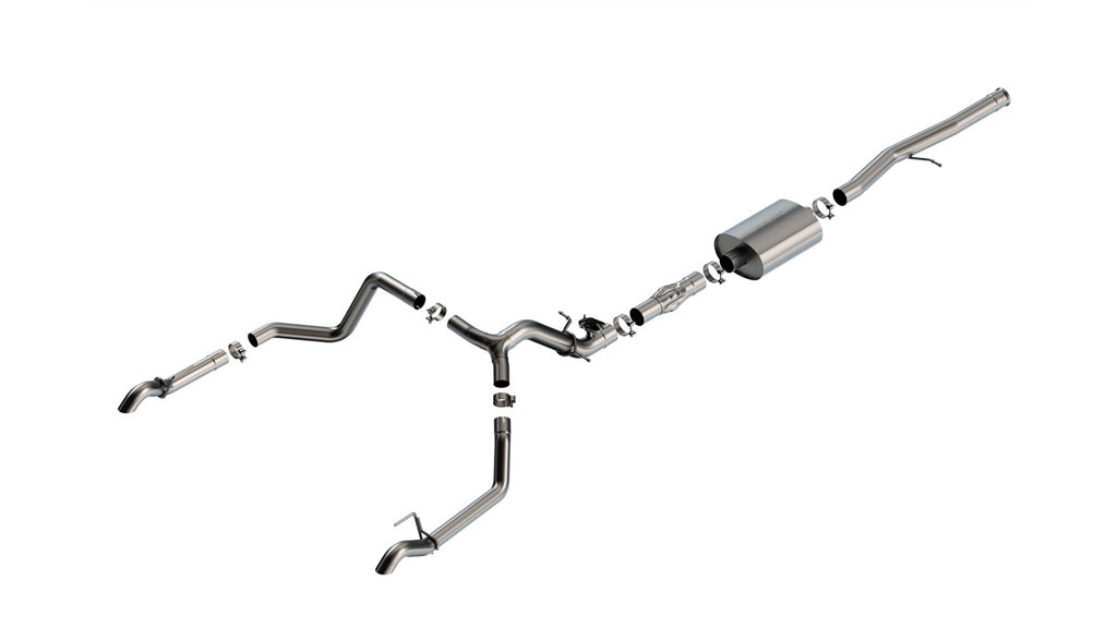 Borla 2024 Chevrolet/GMC 1500 ZR2 & AT4X 6.2L V8 4WD 4DR ATAK Catback Exhaust w/ Turndown Tips (141004)