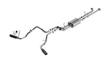 Borla 07-08 Toyota Tundra 5.7L S-Type Cat-Back Exhaust - 4in Black Chrome Tips (141021BC)