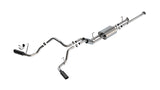 Borla 09-21 Toyota Tundra 5.7L S-Type Cat-Back Exhaust - 4in Black Chrome Tips (141023BC)