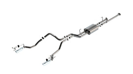 Borla 09-13 Toyota Tundra 4.6L/5.7L ATAK Cat-Back Exhaust - 4in Stainless Tips (141026)