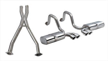 Load image into Gallery viewer, Corsa Performance 2.5 Inch Cat-Back Sport Dual Exhaust w/ Polished 3.5 Inch Tips 97-04 Corvette / Z06 5.7L Stainless Steel (14111CB)