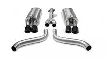 Load image into Gallery viewer, Corsa Performance 2.5 Inch Cat-Back Sport Dual Exhaust Black 3.5 Inch Tips 86-91 Corvette C4 5.7L V8 L98 Stainless Steel (14115BLK)