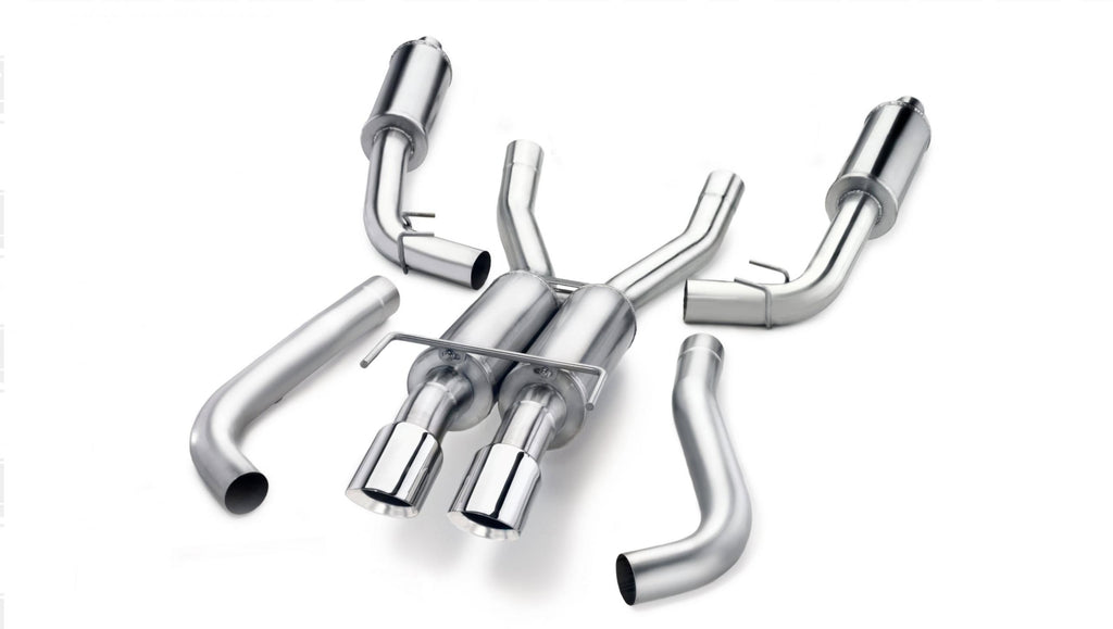 Corsa Performance 3.0 Inch Cat-Back Sport Dual Exhaust Polished 4.0 Inch Tips 96-02 Dodge Viper RT/GTS 8.0L (3.0 Inch Inlet) Stainless Steel (14119)