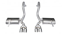 Load image into Gallery viewer, Corsa Performance 2.5 Inch Axle-Back Xtreme Dual Exhaust Polished 3.5 Inch Tips 97-04 Corvette/Z06 5.7L Stainless Steel (14132)