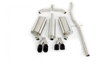 Load image into Gallery viewer, Corsa Performance 2.5 Inch Cat-Back Touring Dual Exhaust 3.5 Inch Black Tips 99-2004 Cadillac Seville STS/SLS 4.6L V8 Stainless Steel (14150BLK)