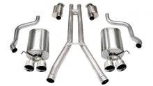 Load image into Gallery viewer, Corsa Performance 2.5 Inch Cat-Back Sport Dual Exhaust 3.5 Inch Polished Tips 2004-08 Cadillac XLR 4.6L V8 Stainless Steel (14156)